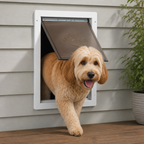 LomaroshopMetal Frame Weatherproof & Lockable Pet Door