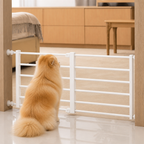 LomaroshopNo-Drill Retractable Dog Gate (Adjustable Width)