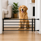 LomaroshopNo-Drill Retractable Dog Gate (Adjustable Width)