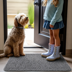 LomaroshopQuick-Dry Microfiber Absorbent & Non-Slip Dog Mat