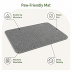LomaroshopQuick-Dry Microfiber Absorbent & Non-Slip Dog Mat