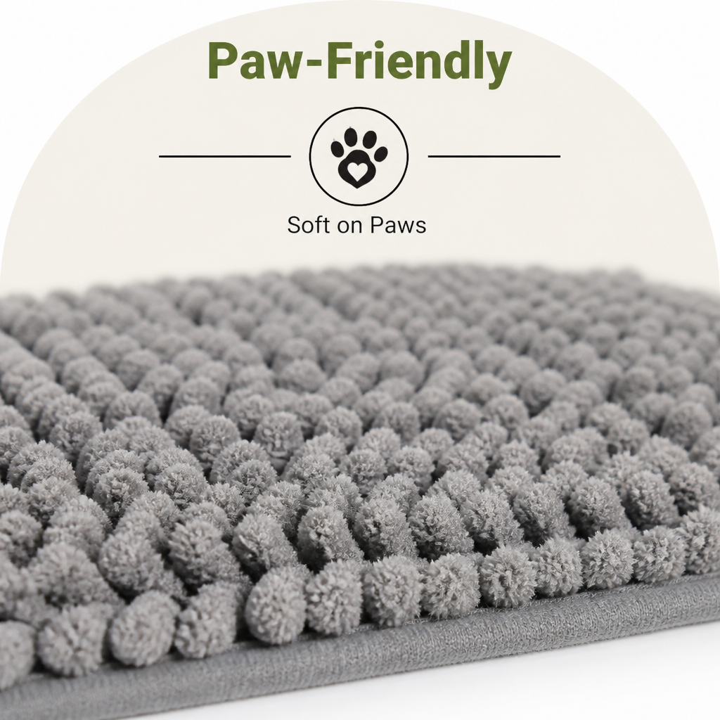 LomaroshopQuick-Dry Microfiber Absorbent & Non-Slip Dog Mat