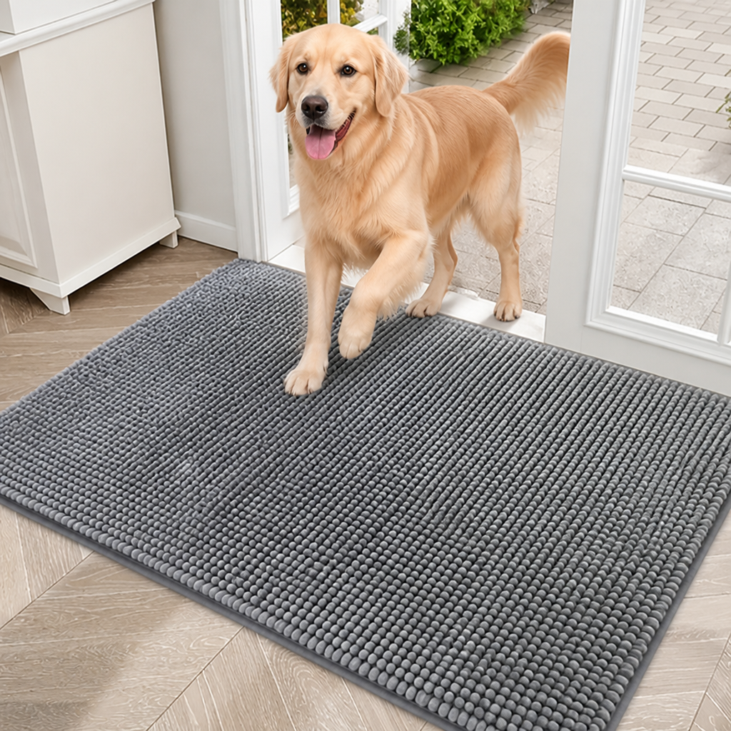 LomaroshopQuick-Dry Microfiber Absorbent & Non-Slip Dog Mat