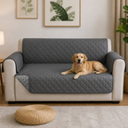 LomaroshopWaterproof Quilted Stretch Sofa Slipcover (Universal Fit)