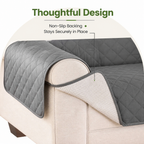 LomaroshopWaterproof Quilted Stretch Sofa Slipcover (Universal Fit)