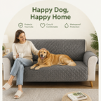 LomaroshopWaterproof Quilted Stretch Sofa Slipcover (Universal Fit)