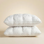 Luxurious Down Pillow | Soft Support for Restful Sleep | Breathable Cotton Cover