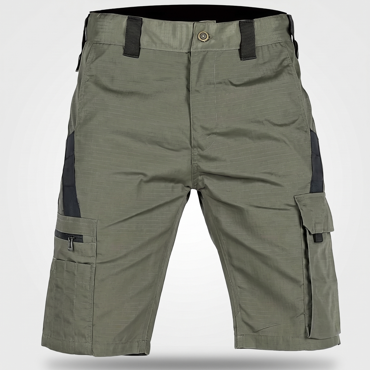 Men's Cargo Shorts - Knee Length Shorts - Zip Pocket Hiking Shorts