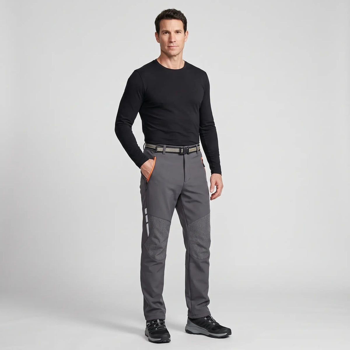Men's Hiking Pants - Fleece Lined Water Resistant Hiking Pants