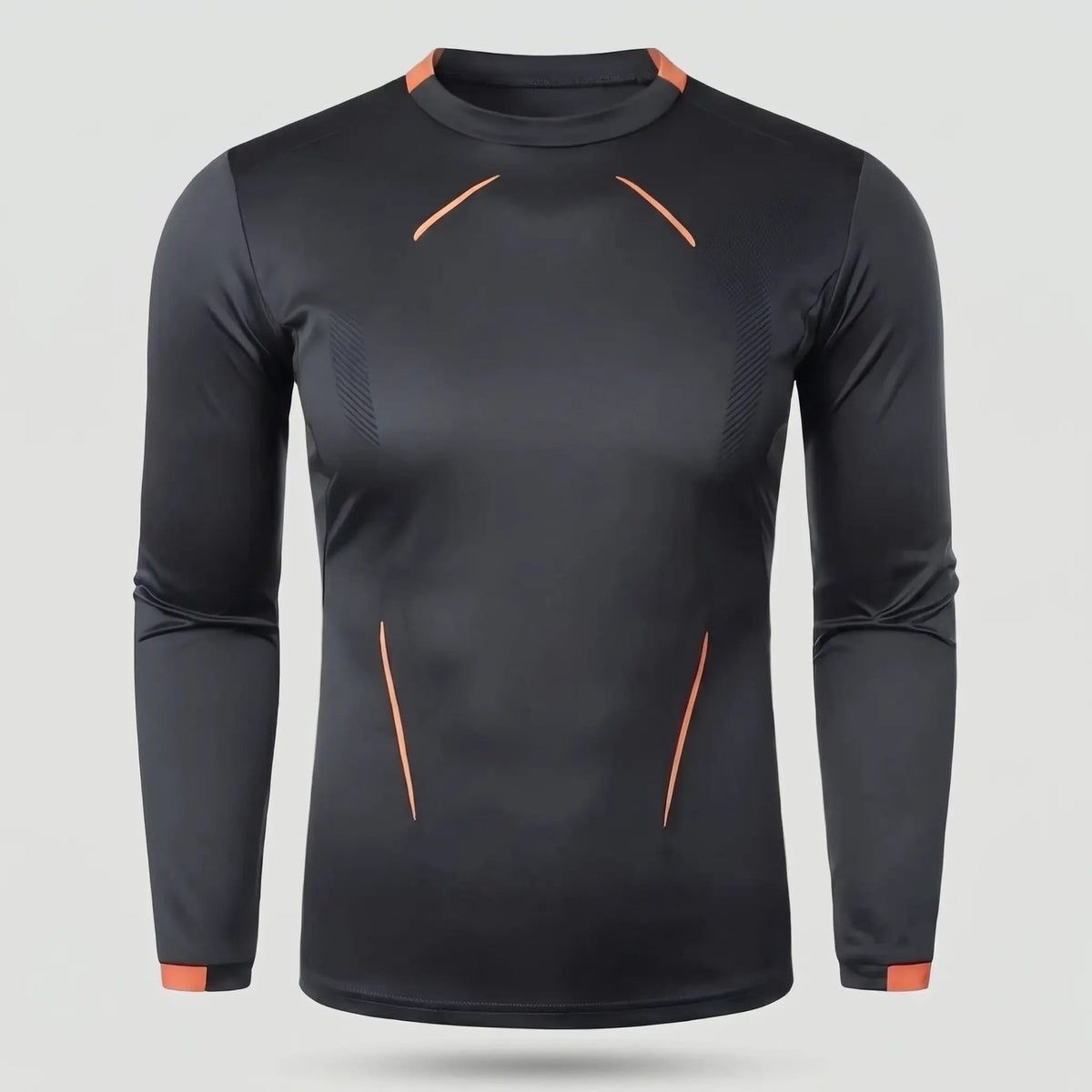 Men's Long Sleeve Running Top - Quick Dry Base Layer - Hiking T Shirt