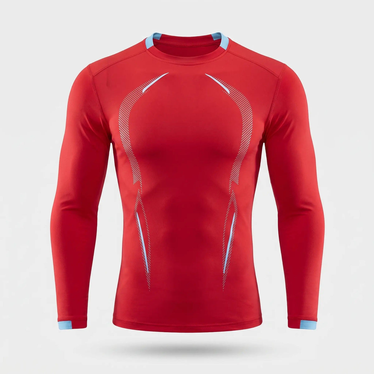 Men's Long Sleeve Running Top - Quick Dry Base Layer - Hiking T Shirt