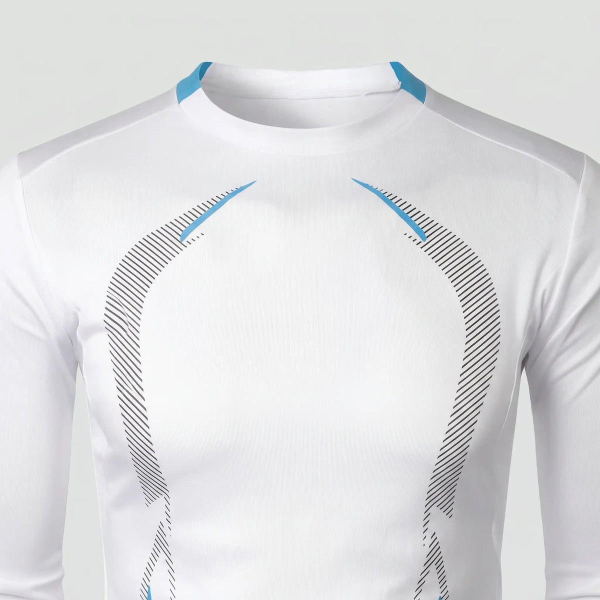 Men's Long Sleeve Running Top - Quick Dry Base Layer - Hiking T Shirt