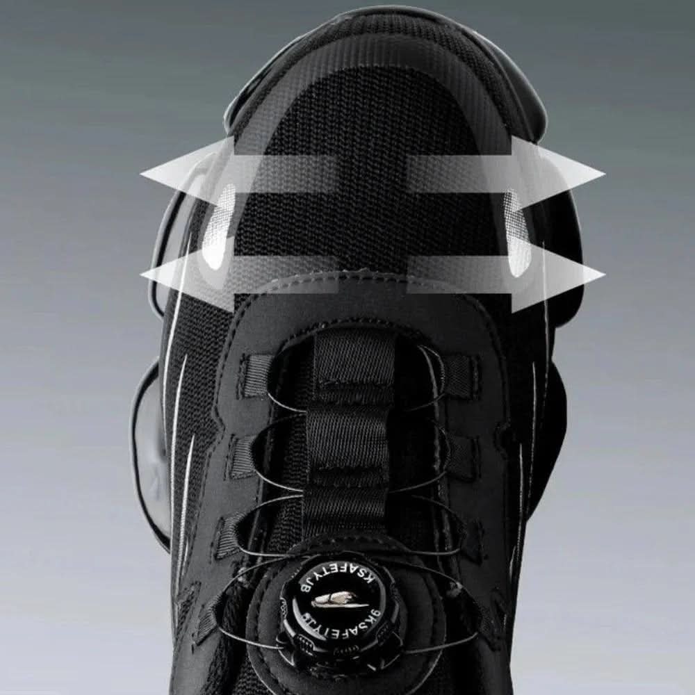 Men’s Work Shoes | Orthopedic Support & Non-Slip Grip | GripFlow