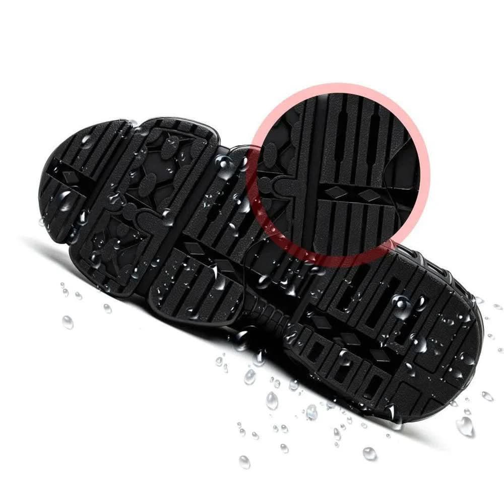 Men’s Work Shoes | Orthopedic Support & Non-Slip Grip | GripFlow