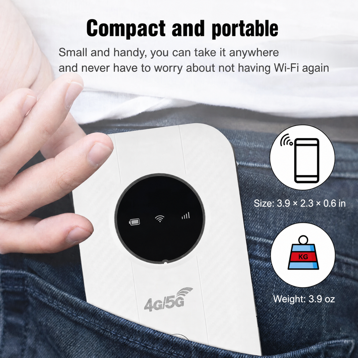 Mobile WiFi Router | 4G LTE Hotspot | Fast & Portable | NetLink