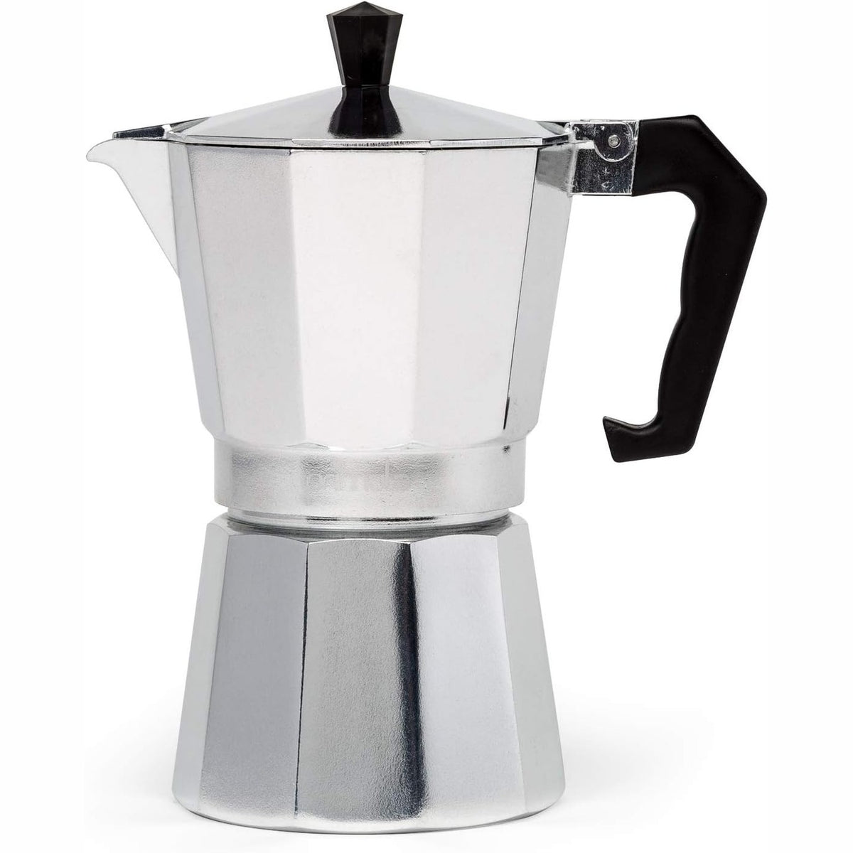 Classic stovetop espresso moka pot