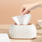 Napkin Holder | Open Rectangular Frame | Flat Base