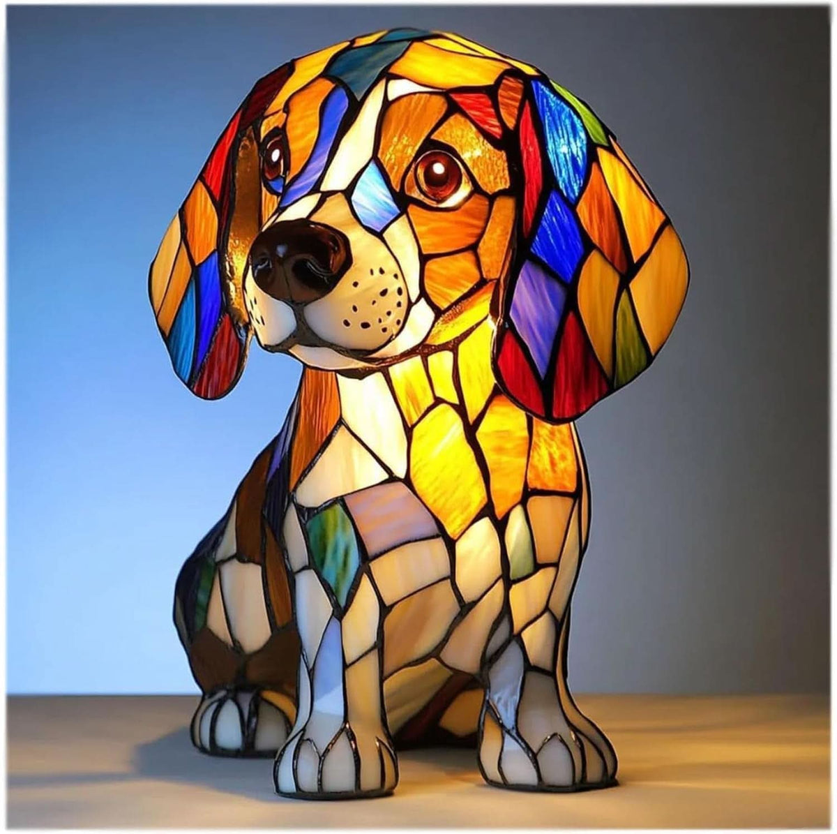 Night light in pet design | Warm light | USB-powered with switch | GlowPaws