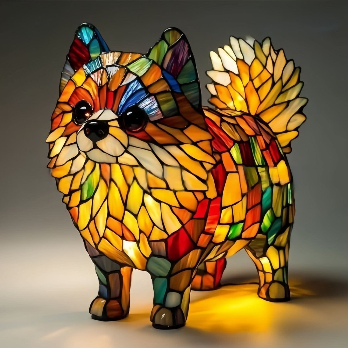 Night light in pet design | Warm light | USB-powered with switch | GlowPaws