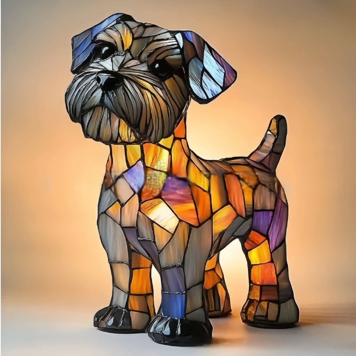 Night light in pet design | Warm light | USB-powered with switch | GlowPaws