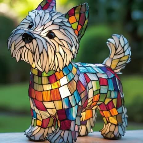 Night light in pet design | Warm light | USB-powered with switch | GlowPaws