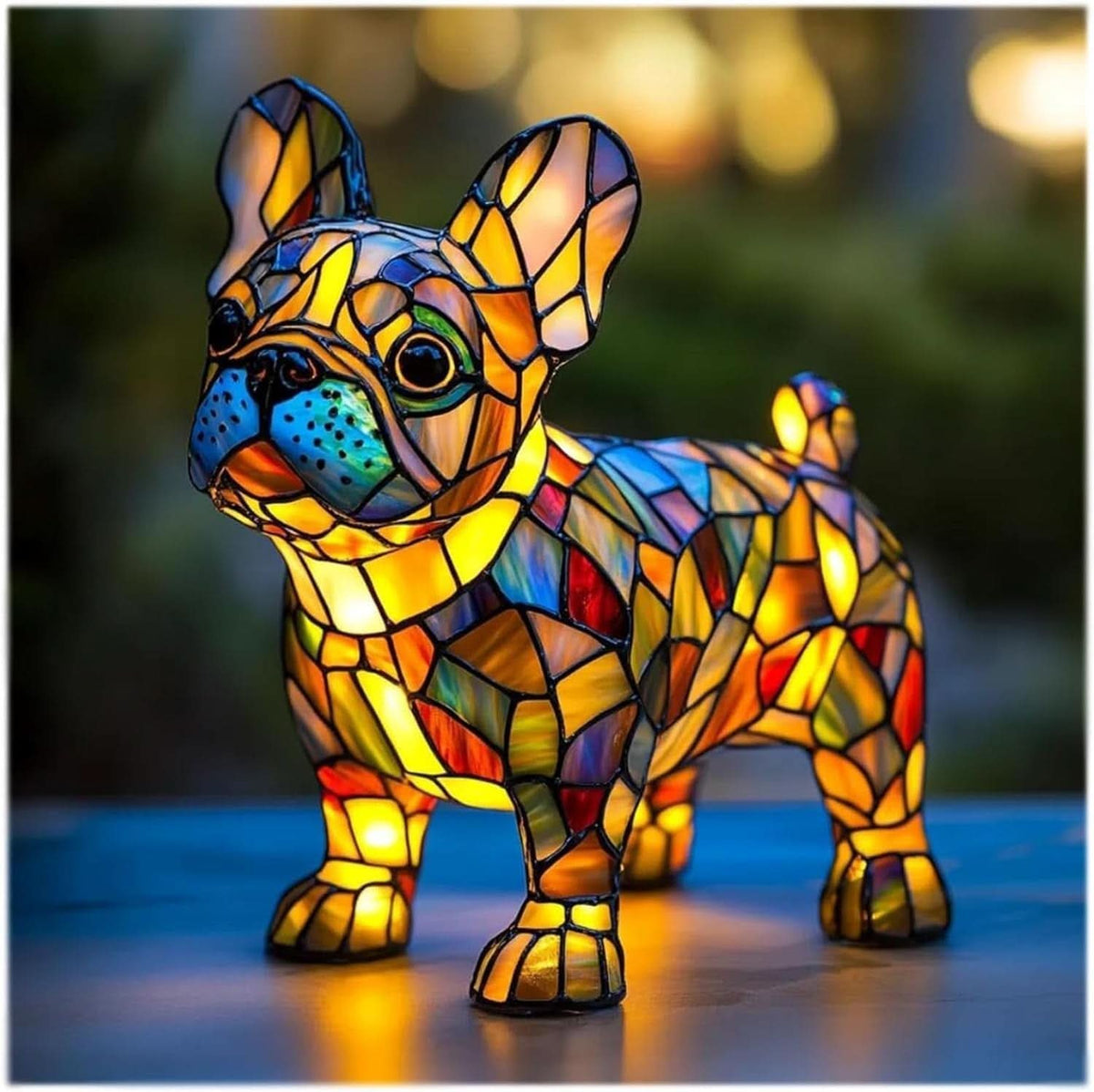 Night light in pet design | Warm light | USB-powered with switch | GlowPaws