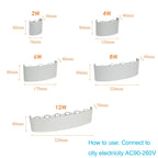 Waterproof indoor and outdoor LED wall light