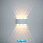 Waterproof indoor and outdoor LED wall light