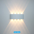 Waterproof indoor and outdoor LED wall light