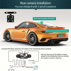 4-channel FHD car camera with 360° view