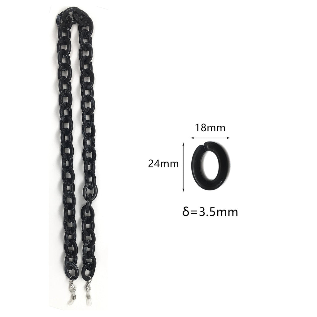 Oversized Chunky Acrylic Eyewear Chain