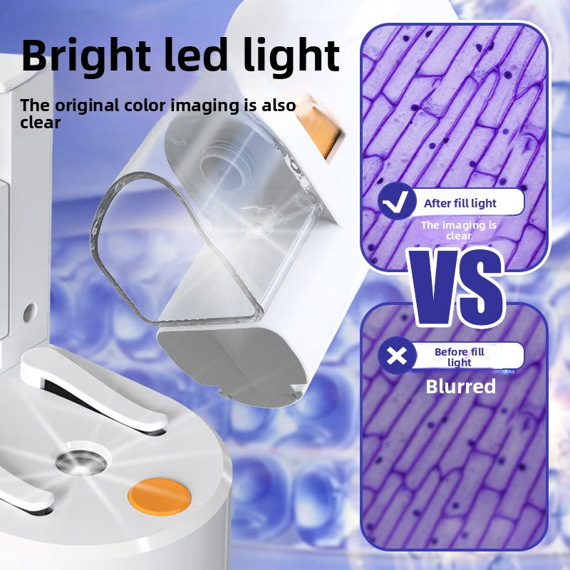 Portable Handheld Microscope Kit for Kids – Hands-On Science Made Exciting at Home