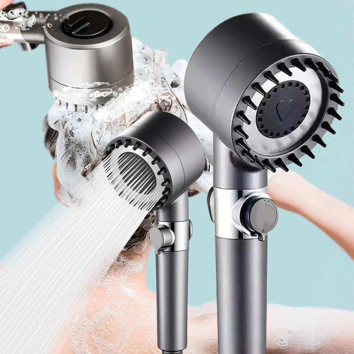 PowerFlow High Pressure Showerhead | Powerful Showerhead for Maximum Water Pressure