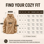 Pet carrier sherpa hoodie UK size guide