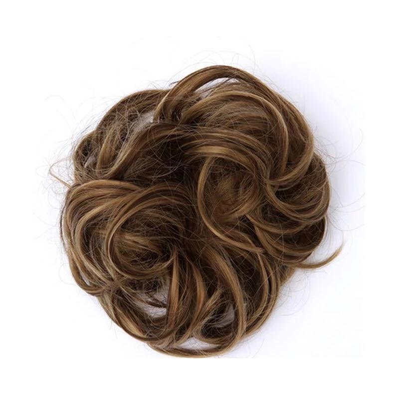 Messy Bun Fake Hair Scrunchie | Lomaroshop