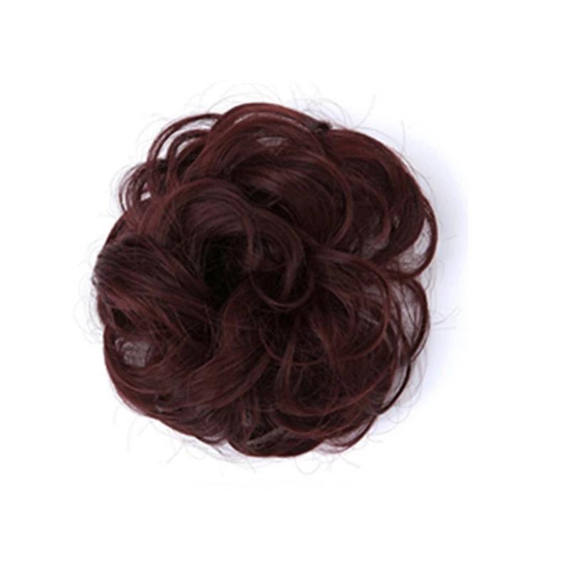 Messy Bun Fake Hair Scrunchie | Lomaroshop