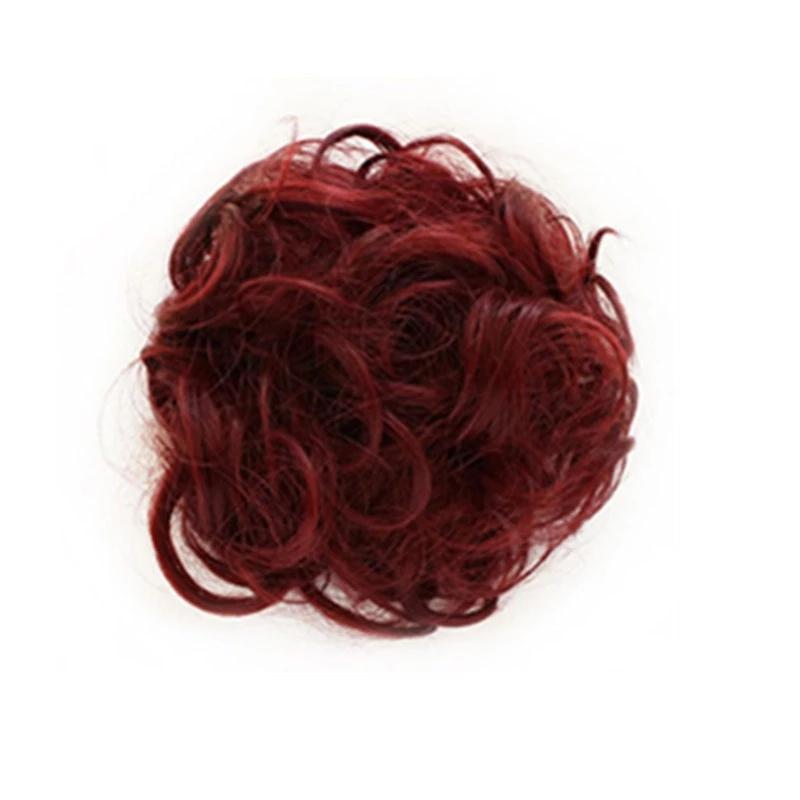 Messy Bun Fake Hair Scrunchie | Lomaroshop