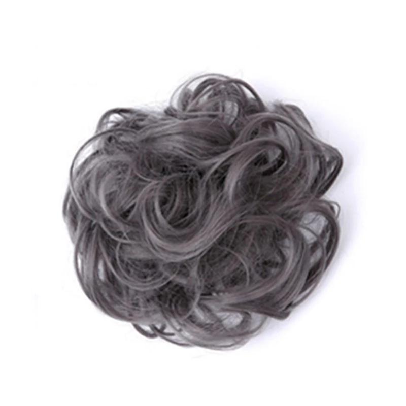 Messy Bun Fake Hair Scrunchie | Lomaroshop