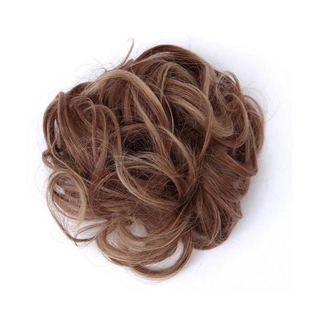 Messy Bun Fake Hair Scrunchie | Lomaroshop
