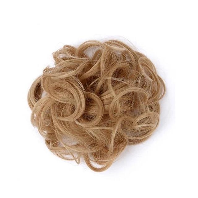 Messy Bun Fake Hair Scrunchie | Lomaroshop