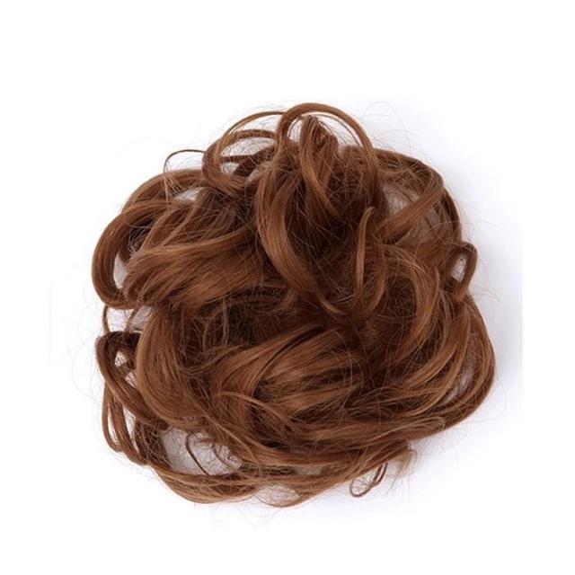 Messy Bun Fake Hair Scrunchie | Lomaroshop