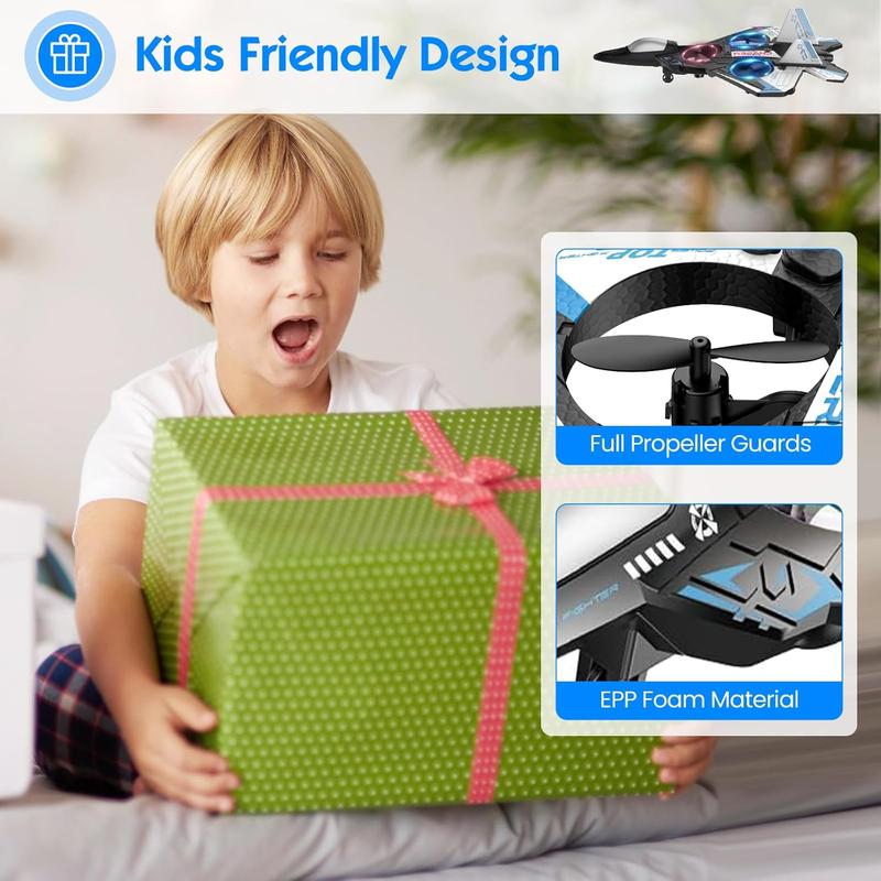 Remote Control Flying Toy | 360° Loops & LED Lights | Shock-Resistant | JetGlow