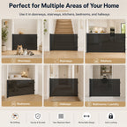 Lomaroshop No-Drill Retractable Pet Gate for Doorways, Kitchens & Stairs - Keep Cats and Dogs Safely Out of Off-Limit Areas image 4