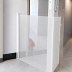 Lomaroshop No-Drill Retractable Pet Gate for Doorways, Kitchens & Stairs - Keep Cats and Dogs Safely Out of Off-Limit Areas
