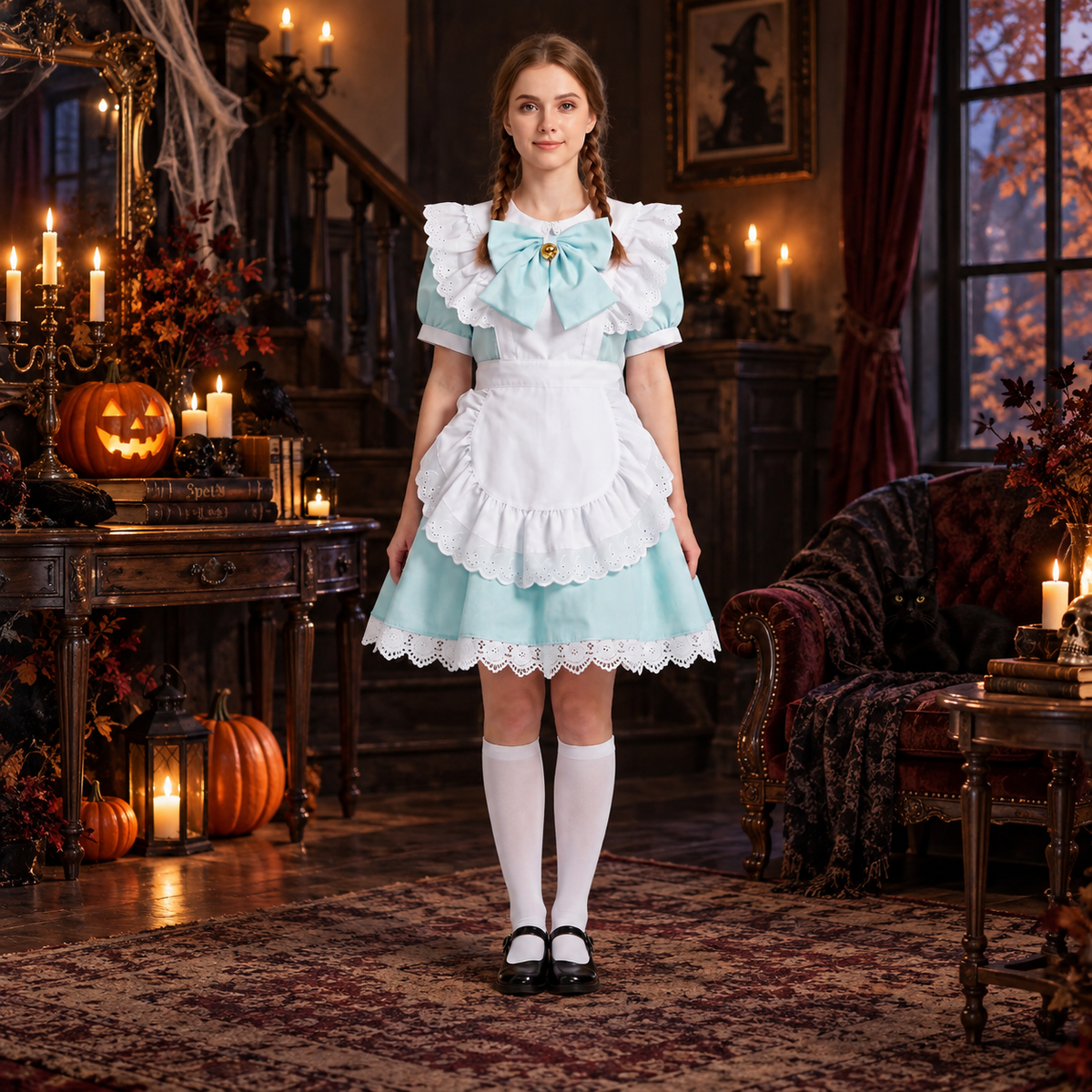 Ruffled Maid Dress Costume Set
