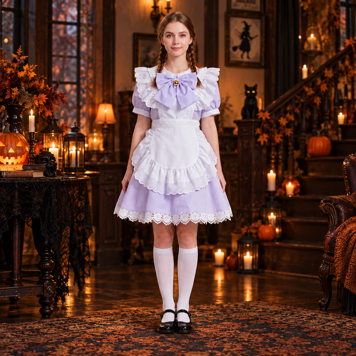Ruffled Maid Dress Costume Set