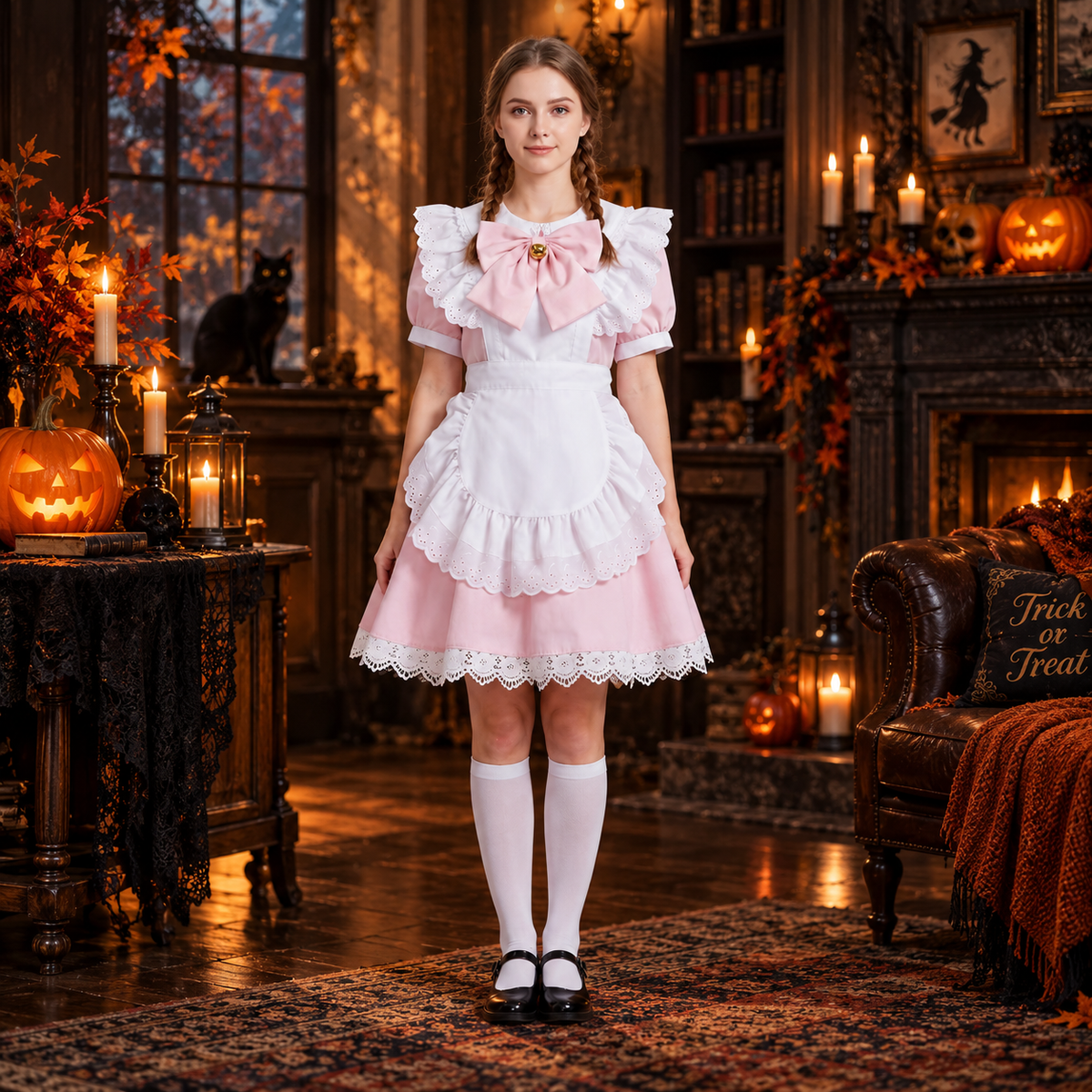 Ruffled Maid Dress Costume Set