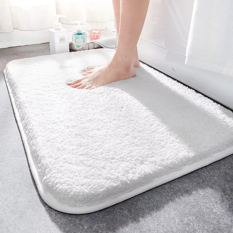 SoftStep Luxury Bath Mat – Extra Thick Microfiber Mat with Non-Slip, High Absorption