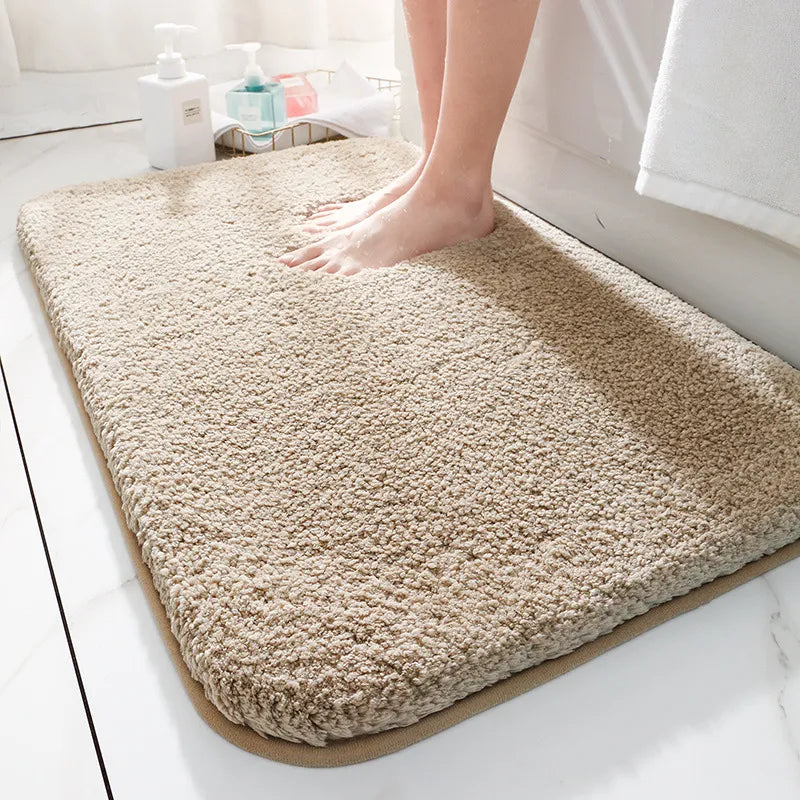 SoftStep Luxury Bath Mat – Extra Thick Microfiber Mat with Non-Slip, High Absorption