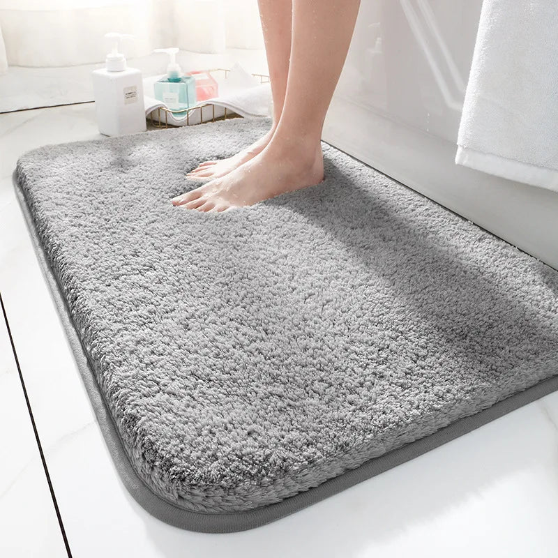 SoftStep Luxury Bath Mat – Extra Thick Microfiber Mat with Non-Slip, High Absorption